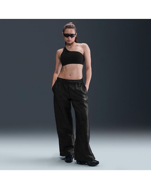 Nike Black Sportswear Windrunner Shine Trousers