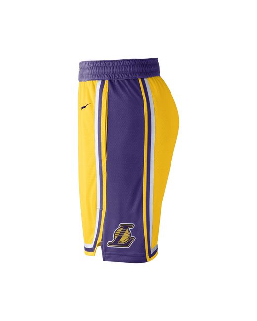 Nike Los Angeles Lakers Icon Edition Swingman Nba Shorts ...