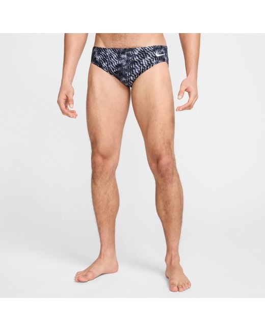 Nike Blue Swim Hydrastrong Briefs for men