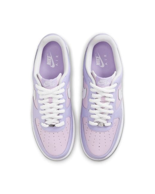 Nike Purple Air Force 1 '07 Lv8 Shoes for men