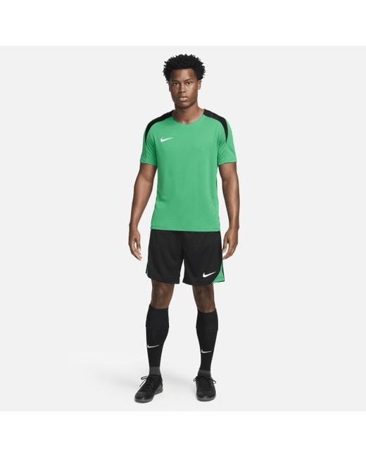 Nike Green Strike Dri-fit Short-sleeve Soccer Top for men
