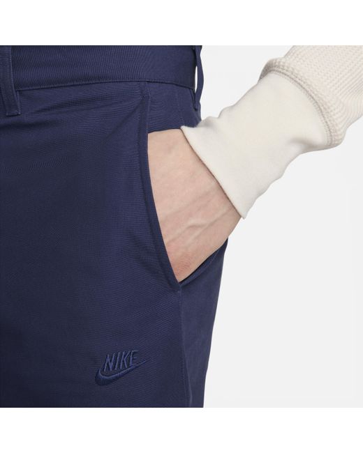 Nike Blue Club Chino Shorts for men