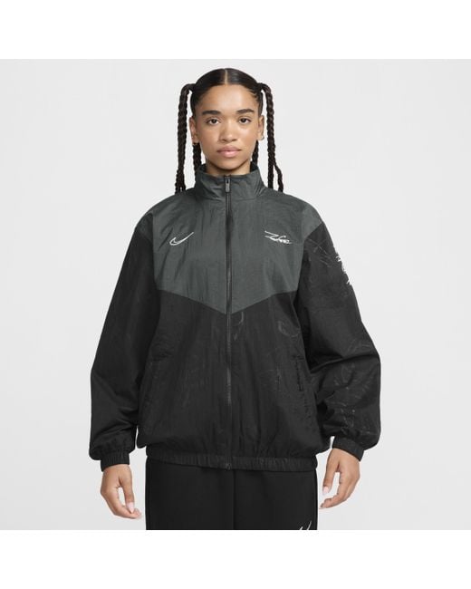Nike Sportswear Breaking Windrunner Jacket in Black Lyst UK