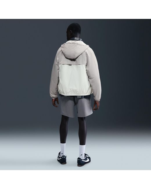 Nike Blue Windrunner Lined Jacket for men