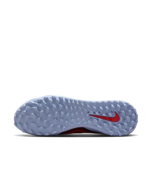 Nike Red Phantom 6 Low Academy Turf Football Shoes for men