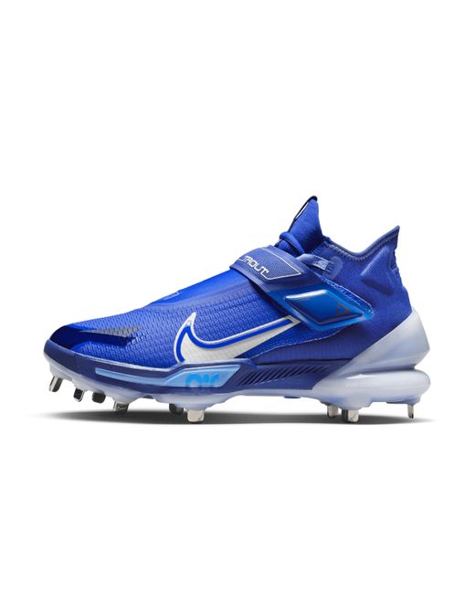 Nike Force Zoom Trout 8 Elite Baseball Cleats In Blue, for Men | Lyst