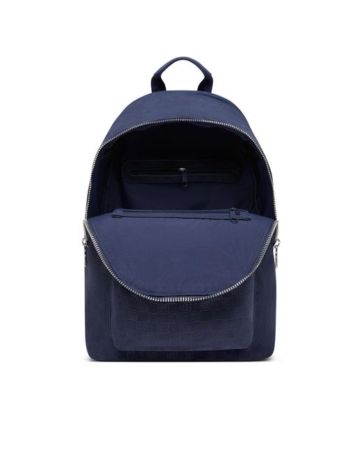 Nike Blue Suede Monogram Backpack (23.5L) for men