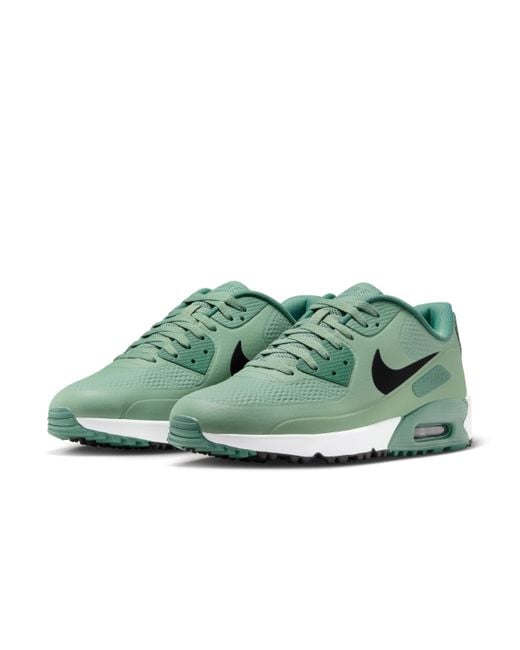 Nike Green Air Max 90 G Golf Shoes for men
