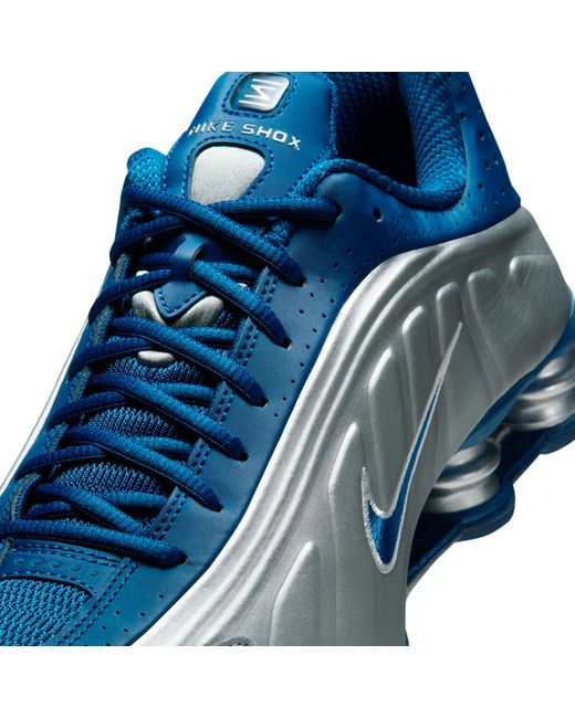 Nike Blue Shox R4 Shoes for men