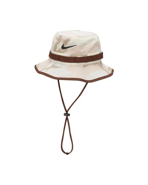 Nike Natural Dri-Fit Apex Camo Print Bucket Hat