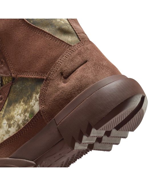 Nike Brown Sfb Air Field Ukiah R Gore-Tex Tactical Boots for men