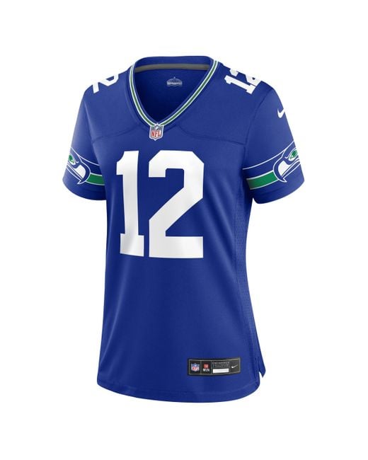 Nike 12th Fan Seattle Seahawks Nfl Game Football Jersey in Blue Lyst