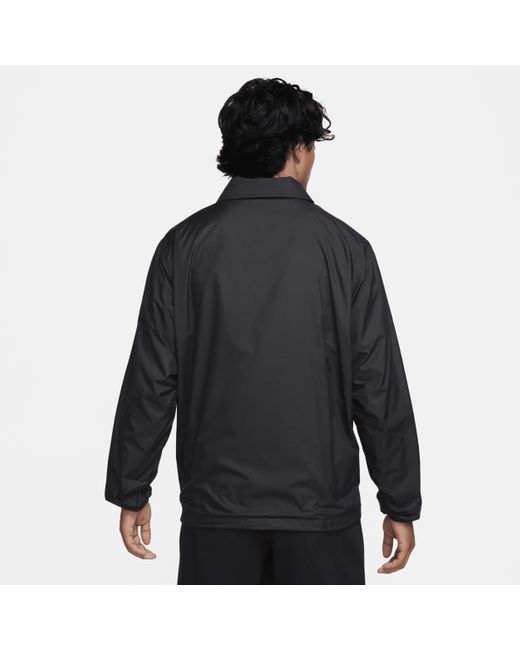 Nike Black Club Coaches' Jacket for men