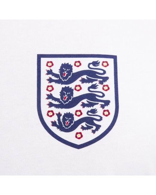 Nike White England Football T-shirt for men