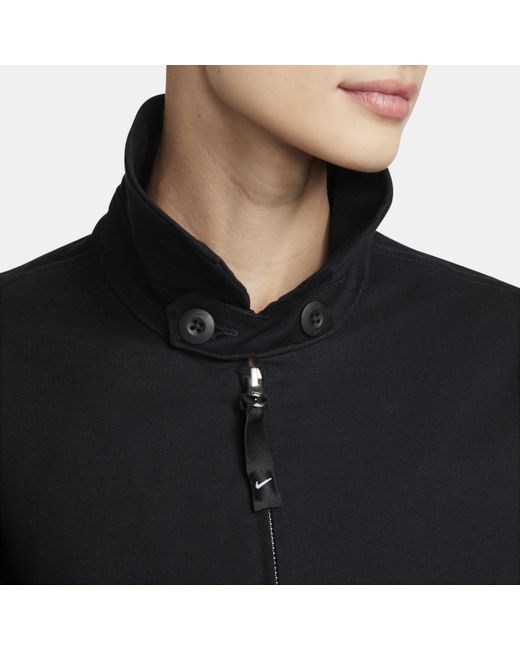 Nike Sb Woven Twill Premium Skate Jacket in Black