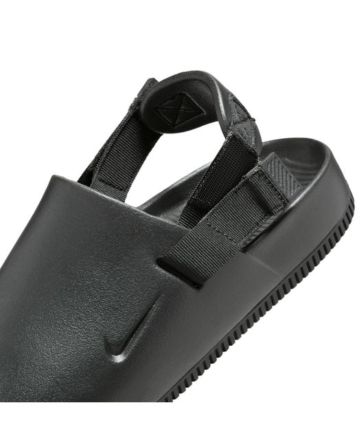 Nike Black Calm Mules