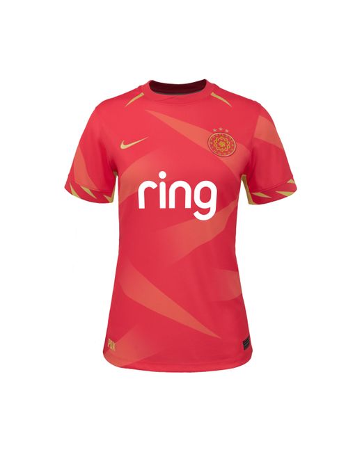 Nike Red Portland Thorns Fc 2025 Stadium Home Dri-Fit Nwsl Replica Jersey