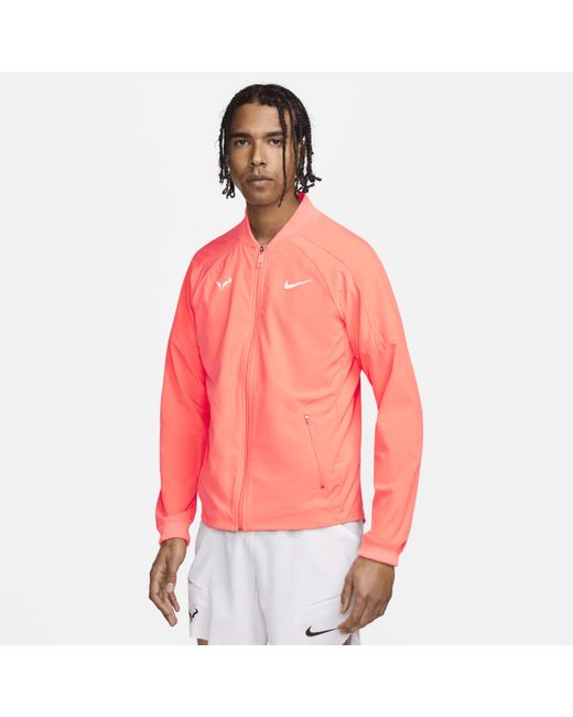 Nike Pink Dri-fit Rafa Tennis Jacket for men