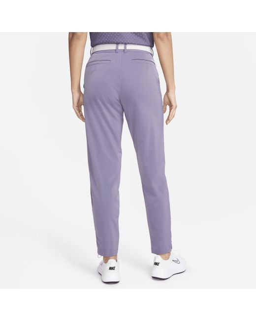 Nike Purple Dri-fit Tour Golf Trousers Polyester