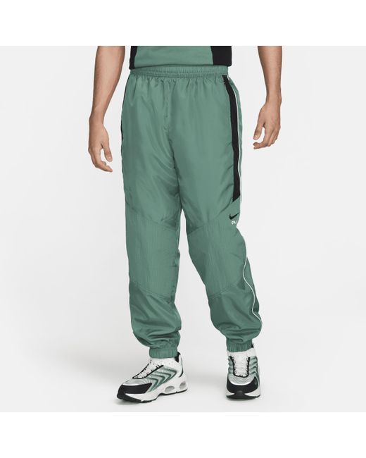 Nike Green Air Woven Trousers Polyester for men