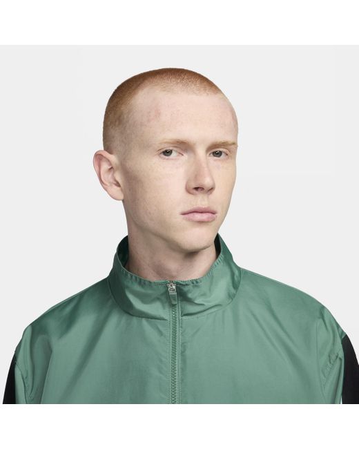 Nike Green Air Woven Tracksuit Jacket for men