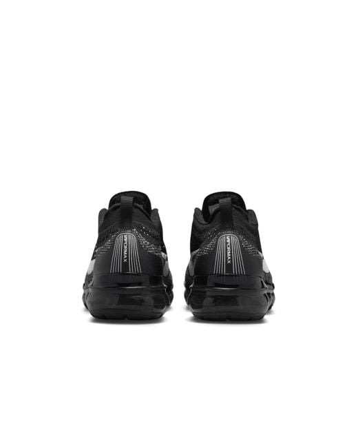 Nike Black Air Vapormax 2023 Flyknit Shoes for men