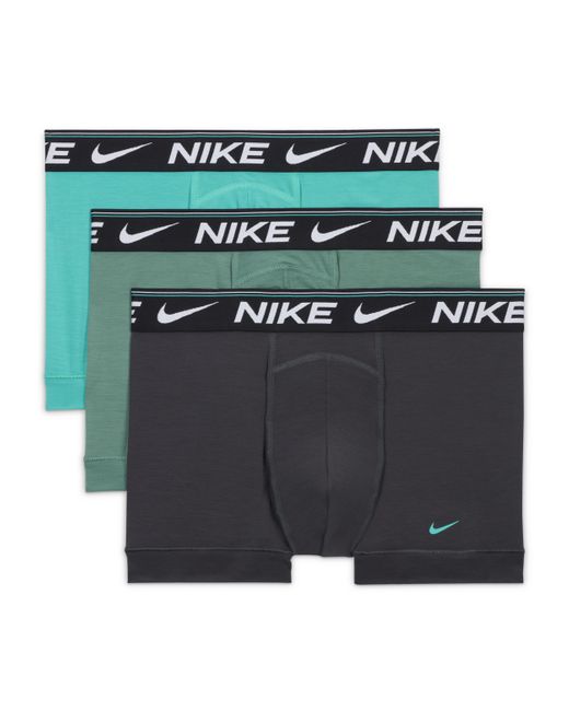 Nike Blue Dri-fit Ultra Comfort Trunks (3-pack) for men