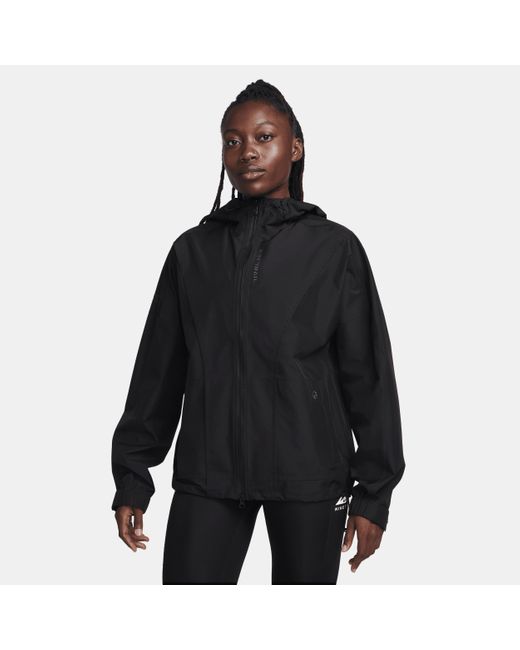 Nike Black Trail Gore-tex Infiniumtm Trail Running Jacket 50% Recycled Polyester