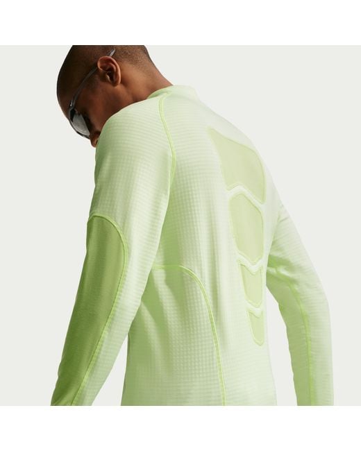 Nike Green Tech Base Layer Long Sleeve Top for men