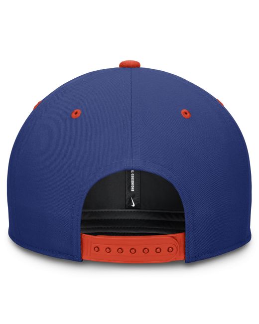 Nike Blue New York Mets Primetime Pro Dri-fit Mlb Adjustable Hat for men