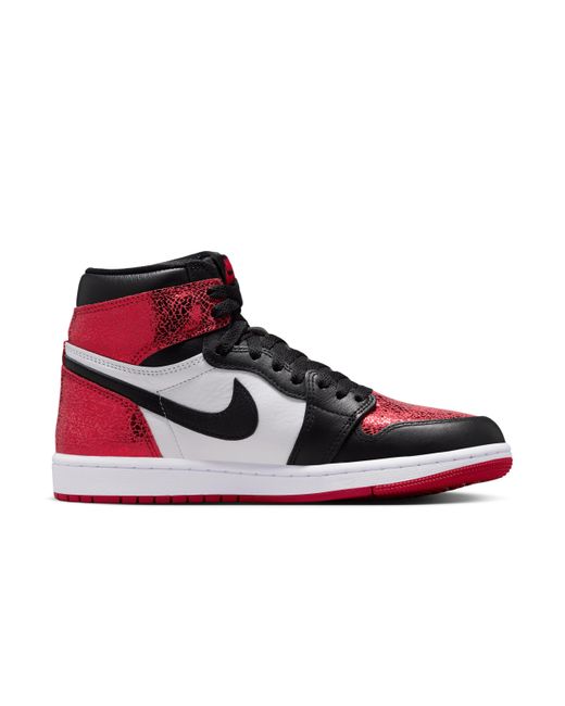 Scarpa Air 1 Retro High Og di Nike in Red