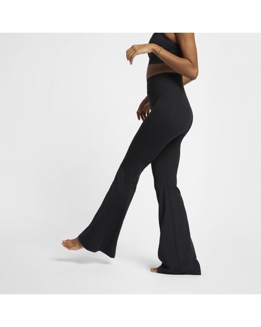 Nike Power Studio Lux Flare Tights in Black Lyst UK