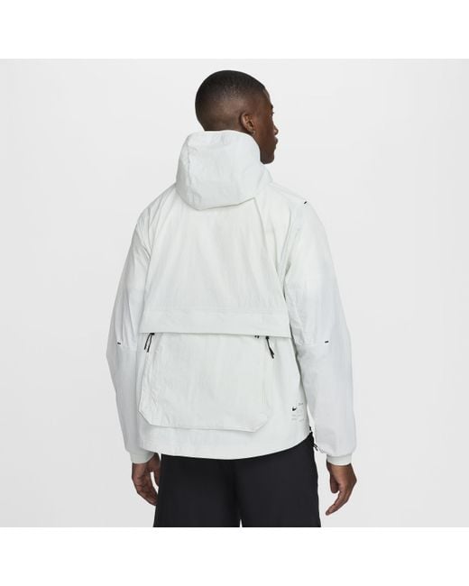 Nike White Aps Uv Repel Lightweight Versatile Jacket for men