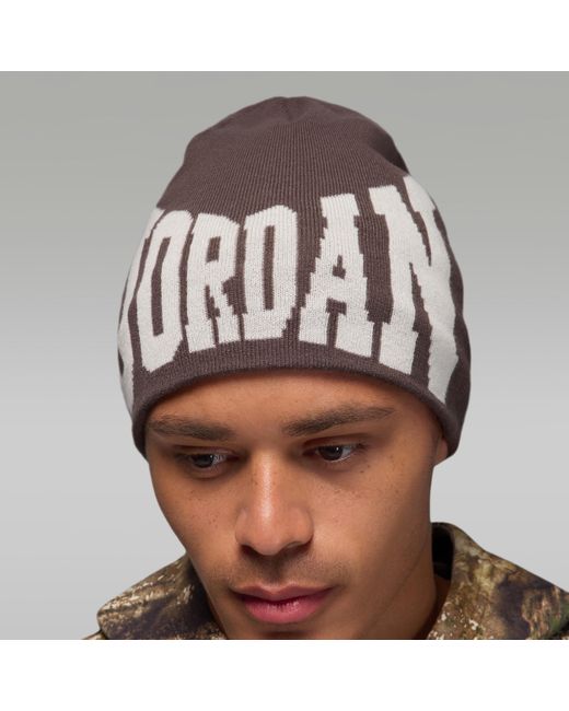 Nike Brown Peak Beanie