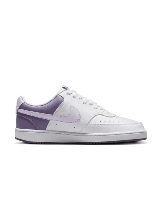Nike Gray Court Vision Low Shoes