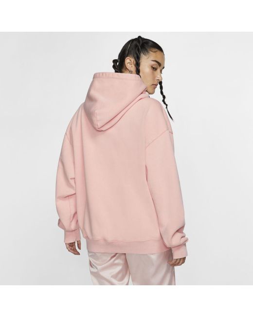 pink x hoodie