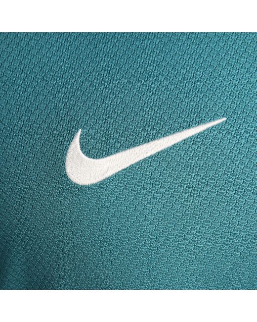 Nike Blue Portugal Strike Dri-fit Football Short-sleeve Knit Top Polyester for men