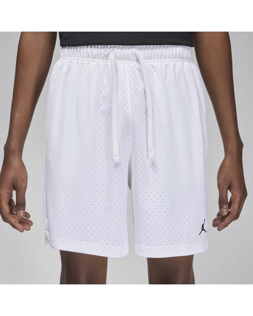 Nike Jordan Sport Mesh Shorts Met Dri-fit in het Natural voor heren