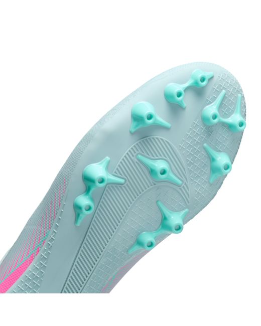 Nike Blue Mercurial Vapor 16 Academy Ag Low-Top Soccer Cleats for men