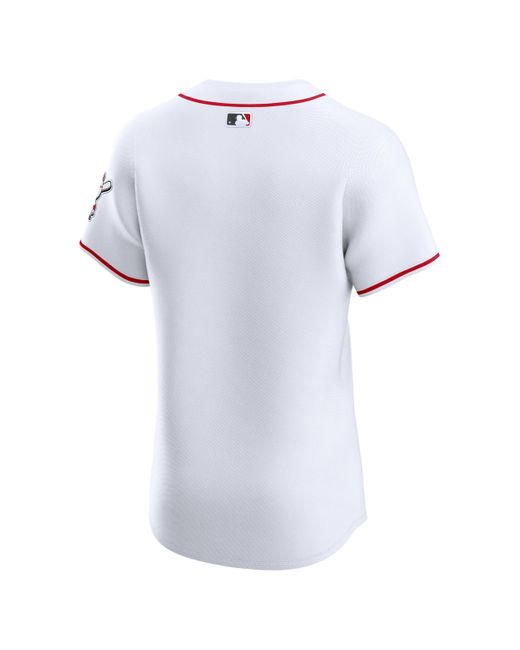 Nike White Cincinnati Reds Dri-Fit Adv Mlb Elite Jersey for men