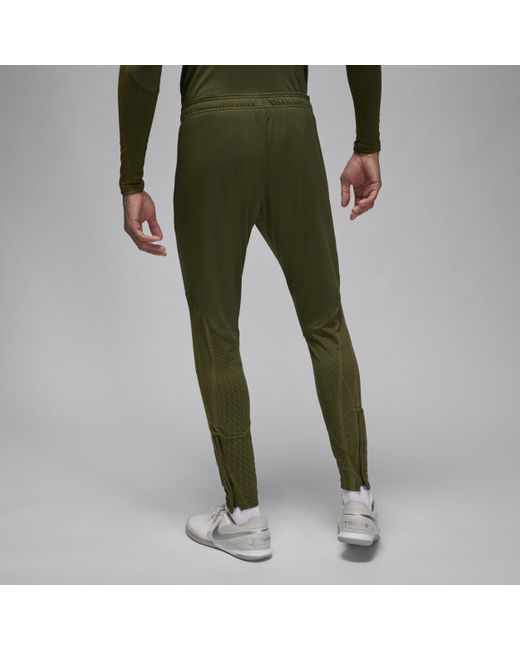 Nike Green Paris Saint-germain Strike Fourth Jordan Dri-fit Football Pants 50% Recycled Polyester for men