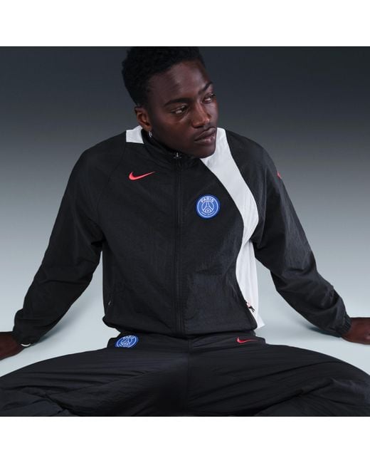 Nike Paris Saint-Germain Soccer Total 90 Soccer Track Jacket in