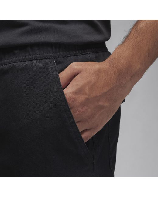 Nike Black Essentials Washed Chicago Pants for men
