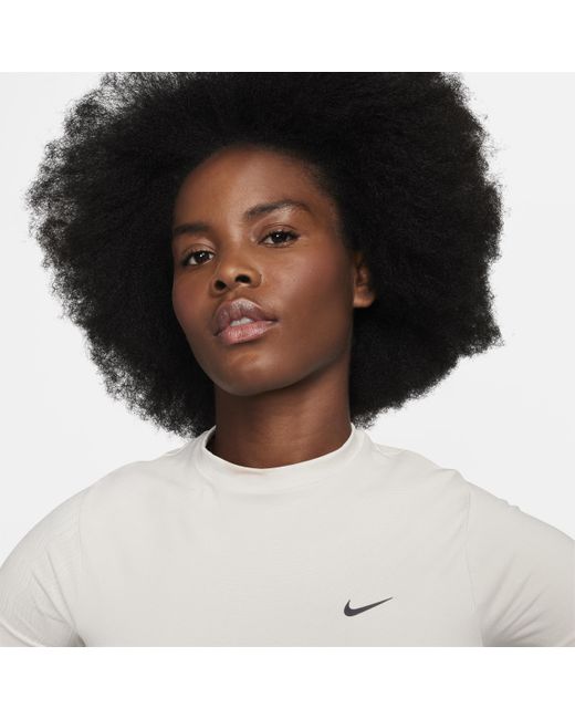 Nike White Running Division Dri-fit Adv Short-sleeve Running Top 75% Recycled Fibres Minimum