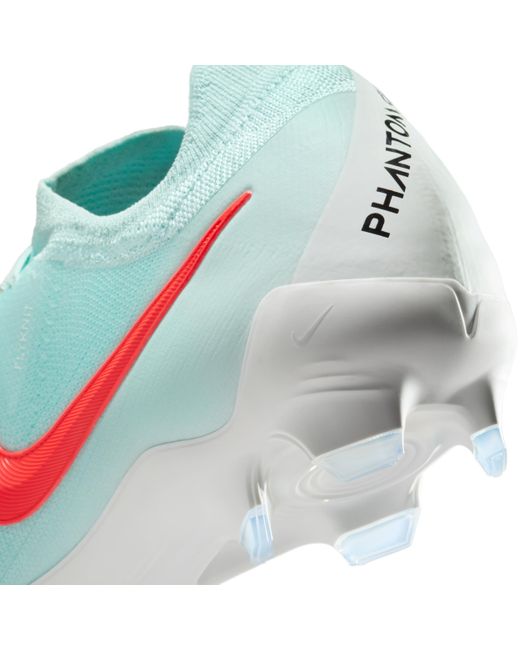 Nike Blue Phantom Gx 2 Pro Fg Low-Top Soccer Cleats for men