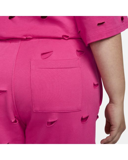 Nike Pink X Jacquemus Swoosh Trousers Cotton