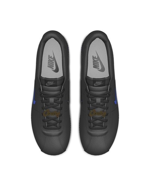 Black 2024 cortez shoes