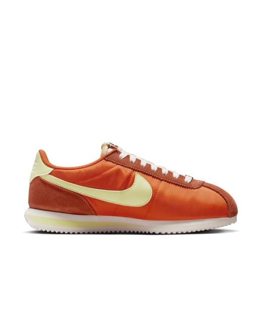 Nike Orange Cortez Textile Shoes