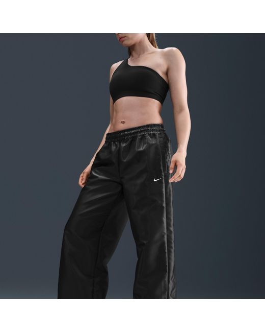 Nike Black Sportswear Windrunner Shine Trousers