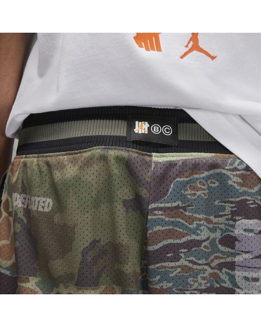 Nike Jordan X Undefeated Shorts in Green for Men | Lyst